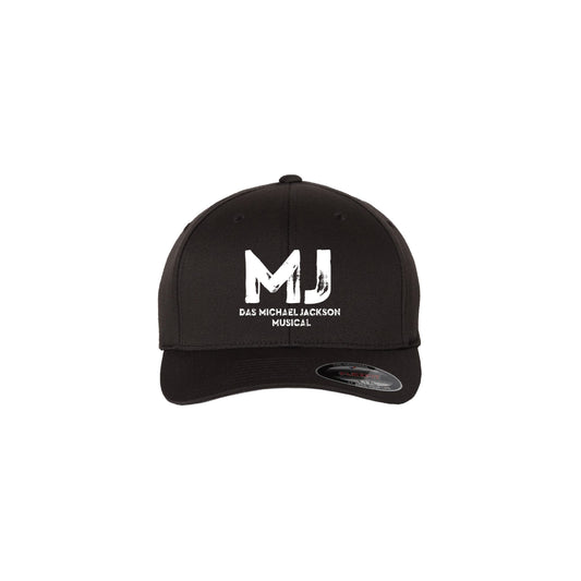 MJ EU Logo Flat Brim Cap Black